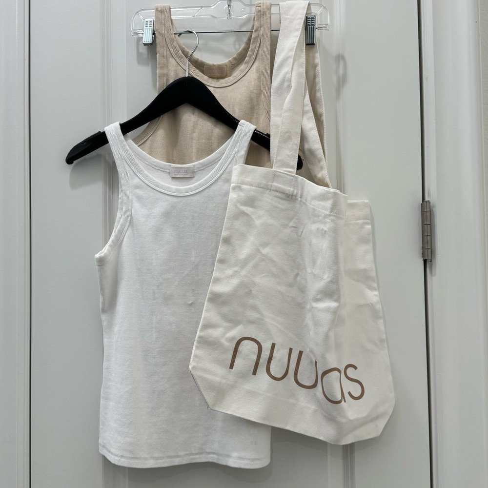 Nuuds Essential Ribbed Tank Top Bundle - Picture 16 of 16